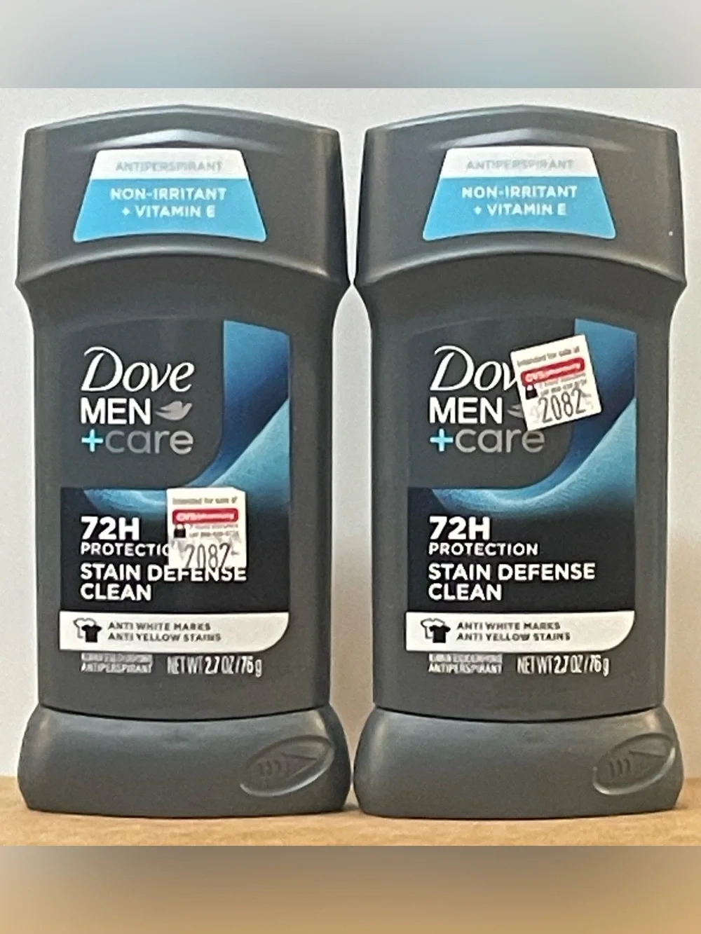 Dove Men+Care 72H Stain Defense Clean Antiperspirant/Deodorant Duo
